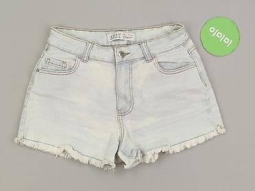 biale sandaly na platformie: Primark, Szorty damskie, rozmiar M — 2