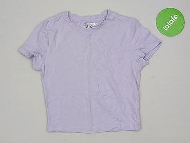 basic t shirt h: H&M Divided, T-shirt damski, rozmiar S — 2