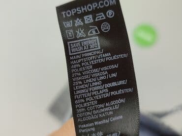 buty na koturnie deichmann: Topshop, Spodnie materiałowe damskie, rozmiar M — 6