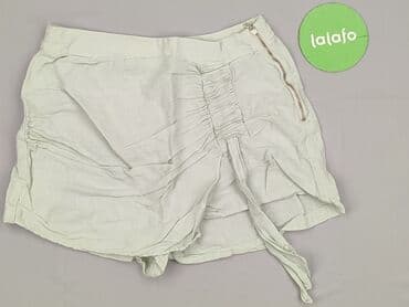 krótkie lniane spodenki: Zara, Szorty damskie, rozmiar XS — 2