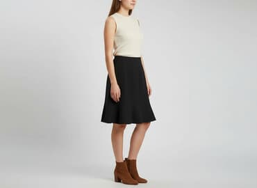 czarne spódnico spodnie: Spódnica damska, rozmiar L — 1