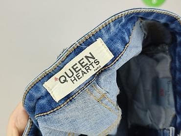 pull and bear dzwony: Queen Hearts, Jeansy damskie, rozmiar XS — 4
