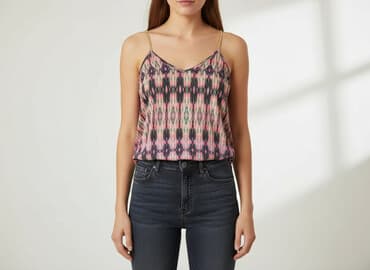 mohito top z piórami: Atmosphere, Top damski, rozmiar L — 6