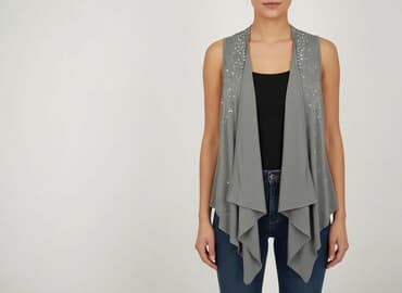 steve madden klapki z futerkiem: Kardigan damski, rozmiar One size — 5