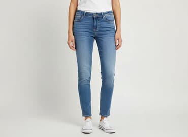 jeansy z krzyżami: Cross Jeans, Jeansy damskie, rozmiar S — 6