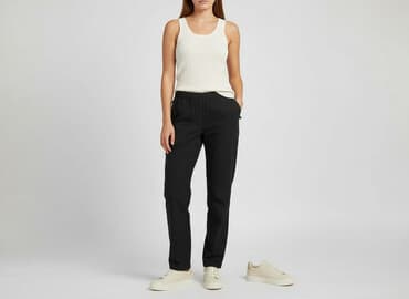 spodnie duże rozmiary damskie: Multiblu, Spodnie materiałowe damskie, rozmiar M — 7