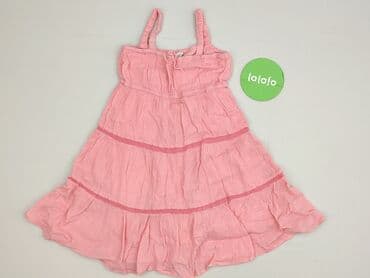 sukienka w geometryczne wzory: Dress, Zara, 4-5 years, 104-110 cm, condition - Very good — 2
