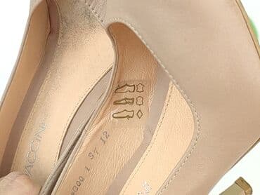 ccc srebrne sandały na obcasie: Flat shoes for women, size 37 — 7