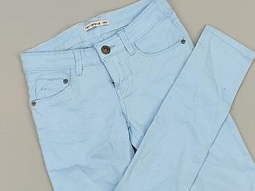 custom jeansy: Terranova, Spodnie materiałowe damskie, rozmiar 2XS — 1