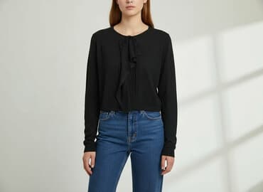 kurtki zimowe damskie c a: Kardigan damski, rozmiar S — 6