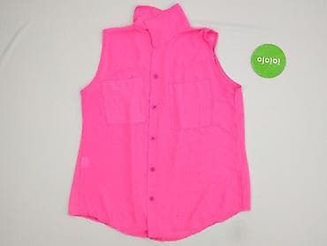 dekolt halter bluzki: Koszula damska, rozmiar S — 2