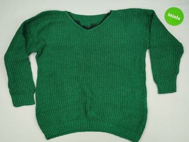 bluzki sweterkowe duze rozmiary: Sweter damski, rozmiar 6XL — 2