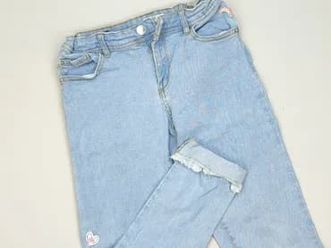 Spodnie jeansowe, Fox&Bunny, 10 lat, 140, stan - Bardzo dobry