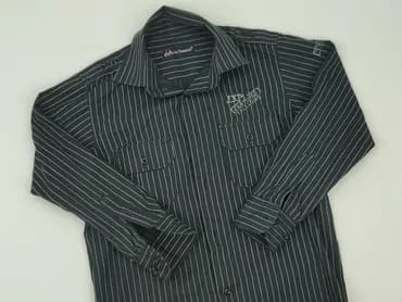 Shirt 10 years, condition - Very good, pattern - Striped, color - Black