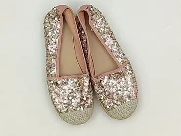 Damskie espadryle TU - Model: wsuwane espadryle - Kolor: jasny róż ze