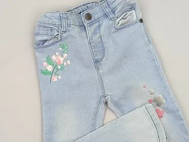 Spodnie jeansowe, So cute, 3-4 lat, 98/104, stan - Bardzo dobry