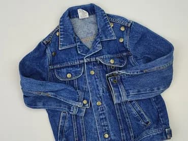 Dziecięca kurtka jeansowa, 8 lat, 122-128 cm, stan - Idealny