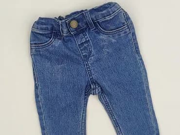 Spodnie jeansowe, H&M, 3-6 miesięcy, stan - Bardzo dobry