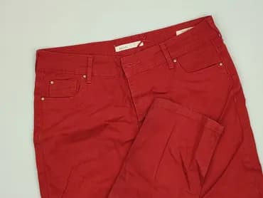 Material trousers for women, L
