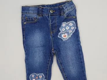 Spodnie jeansowe, So cute, 6-9 miesięcy, stan - Bardzo dobry
