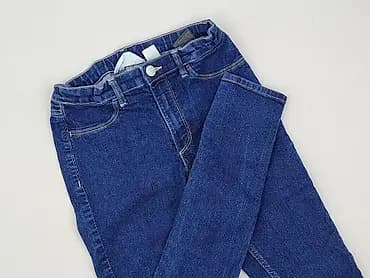 Jeans, H&M, 11 years, 140/146, condition - Very good