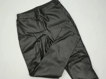 Sinsay, Legginsy Ze skóry ekologicznej damskie, rozmiar M