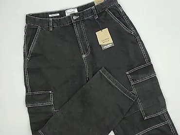 PULL&BEAR, Spodnie cargo damskie, rozmiar S