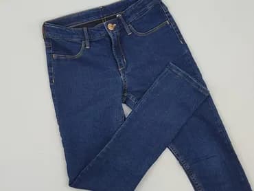 Spodnie jeansowe, H&M, 8 lat, 128, stan - Idealny