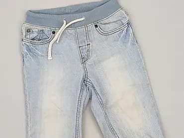 Spodnie jeansowe, H&M, 9-12 miesięcy, stan - Bardzo dobry