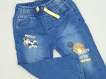 Spodnie jeansowe, 12-18 miesięcy, stan - Bardzo dobry
