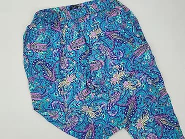 Damskie spodnie z miękkiej, lejącej tkaniny z orientalnym paisleyem -