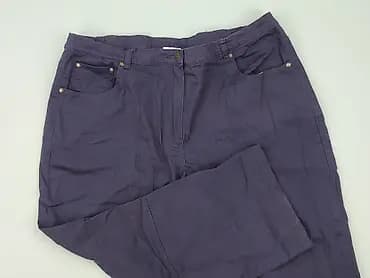 Material trousers for women, size 3XL