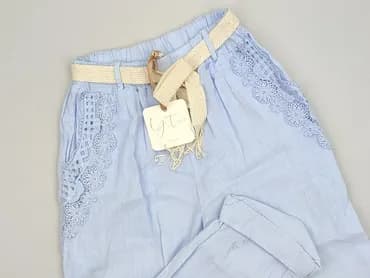 Material trousers for women, S