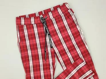 Material trousers for women, S