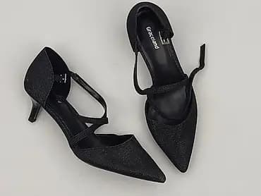 Czarne czółenka damskie Graceland - Rozmiar: 37 - Obcas: niski