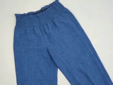 Material trousers for women, size L