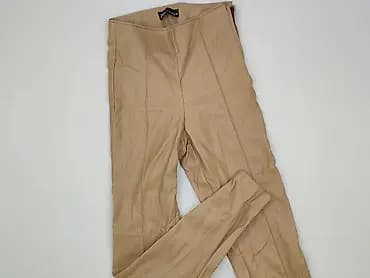 Zara, Legginsy Ze skóry ekologicznej damskie, rozmiar XS