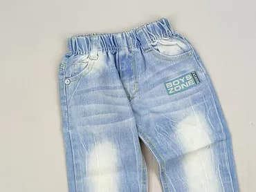 Spodnie jeansowe, 9-12 miesięcy, stan - Idealny