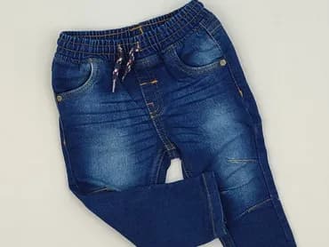 Spodnie jeansowe, So cute, 9-12 miesięcy, stan - Bardzo dobry
