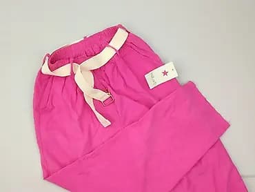 Różowe spodnie damskie MiLady - Kolor: intensywny róż - Marka: MiLady