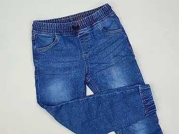 Jeans, Little kids, 8 years, 128, condition - Perfect