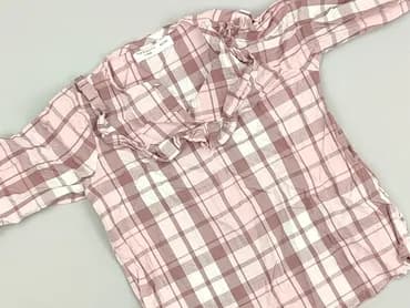 Shirt 1.5-2 years, condition - Very good, pattern - Cell, color - Pink