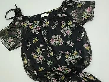 Kombinezon damski, rozmiar S - Kolor: czarny w wielobarwny, kwiatowy
