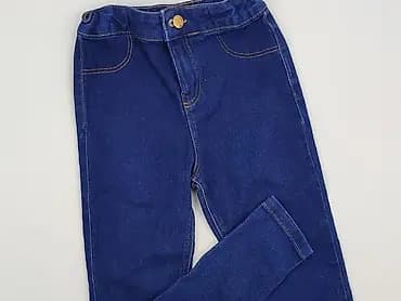 Jeans, 9 years, 128/134, condition - Perfect