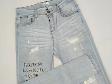 Spodnie jeansowe, Pepco, 14 lat, 164, stan - Bardzo dobry
