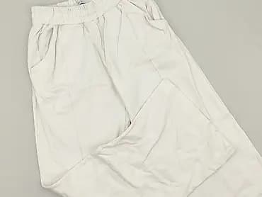 Białe damskie spodnie Bocca - Krój: proste, nogawki lekko rozszerzane