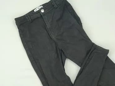 Bershka, Material trousers for women, size XS (EU 34)