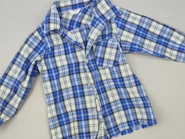 Shirt 1.5-2 years, condition - Very good, pattern - Cell, color - Blue