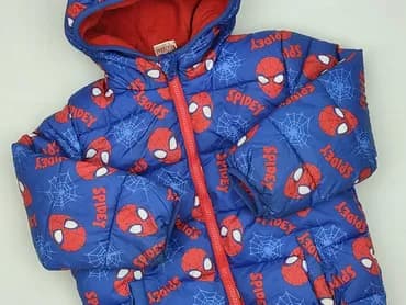 Kurtka zimowa, Marvel, 4-5 lat, 104-110 cm, stan - Bardzo dobry