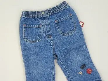 Denim pants, Baby club, 6-9 months, condition - Very good